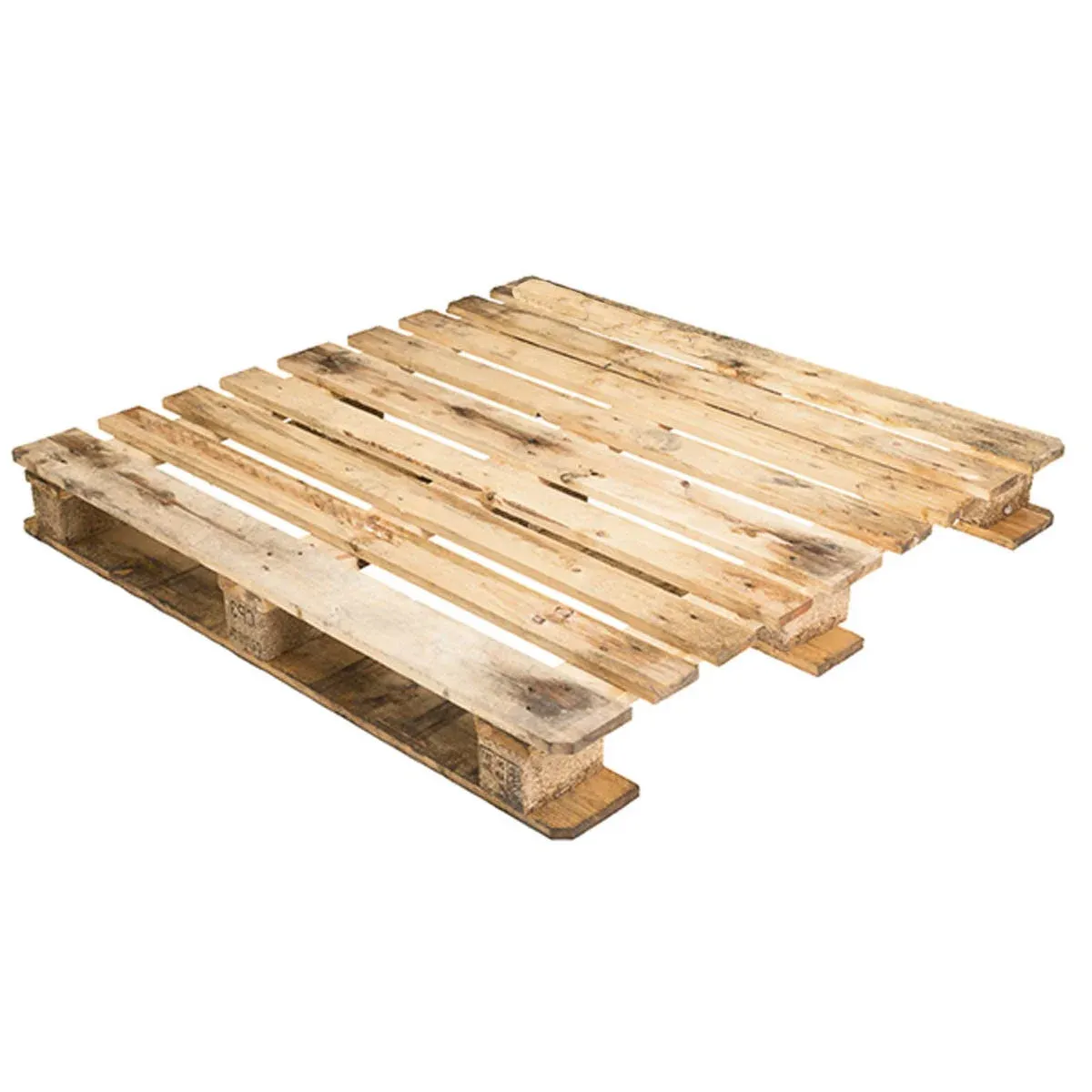 Pallet CP3 114x114 cm em madeira pinus para indústria química