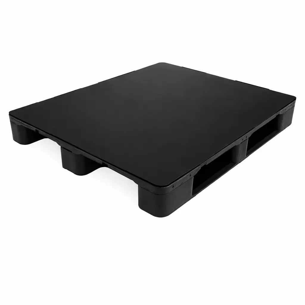 Pallet plástico PBR 120x100x15 cm fechado MDCL médio para porta pallet