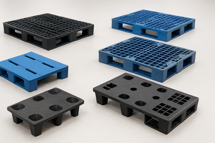 Comparativo de modelos de pallet plástico PBR em diferentes configurações